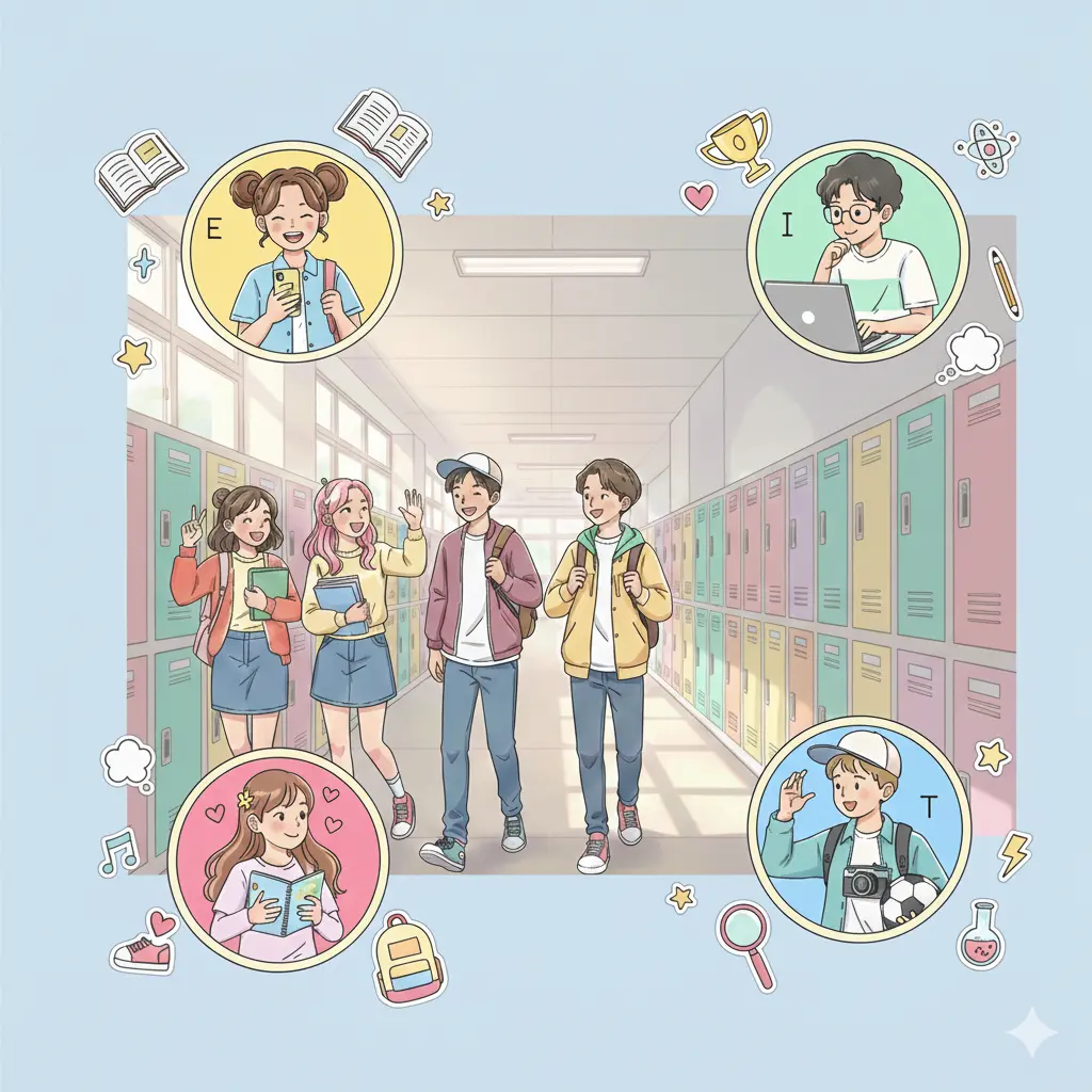 나의 진짜 MBTI는? - 고등학생 편